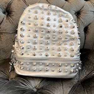 Traci Lynn Stud Backpack with adjustable straps